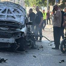 مقتل 3 أشخاص في جريمتي إطلاق نار وتفجير مركبة في يافا وقلنسوة