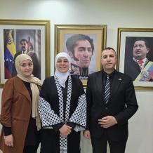 غنام معزيةً السفير الفنزويلي بضحايا الزلزال: شعبنا الذي يكتوي بنار الاحتـلال يعرف معنى الفقد وسيبقى لجانب الشعوب المتألمة  