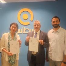 بنك الخبرة للقانون يوقّع مذكرة تعاون قانوني استراتيجية مع شركة قسطاس الرائدة في الحلول القانونية الذكية