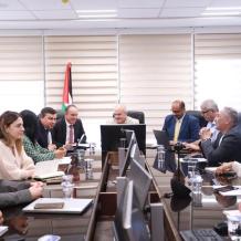 حجاوي يبحث مع بعثة الدول المانحة مستجدات برنامج تطوير البلديات في مرحلته الرابعة