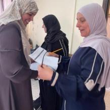 جمعية المرأة العاملة تنفذ تدريبًا حول بناء شبكات الدعم المجتمعية للنساء في الخضر جنوب بيت لحم