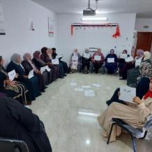 جمعية المرأة العاملة تنظم ورشة حول المشاركة المجتمعية والعمل الجماعي في بلدة بيتا