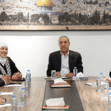 الشيخ يلتقي فعاليات ومؤسسات محافظة نابلس