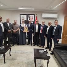الشؤون المدنية ومجلس إدارة النفايات يبحثان إزالة معيقات مشروع المكب الصحي المركزي في رام الله والبيرة