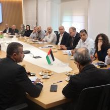 سلطة جودة البيئة والاتحاد العام للصناعات الفلسطينية يناقشان الملاحظات الفنية على مشروع قانون البيئة