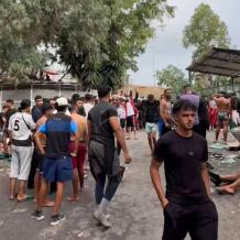 18 قتيلا من المهاجرين في سبتة وإضرام نيران في مركبات