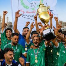 "الصداقة" يتوج بكأس البطولة السابعة لكرة القدم الشاطئية بفوزه على "نماء"