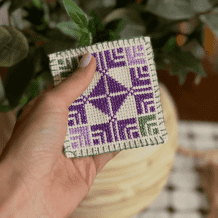 خاص| "falahi by maya".. تطريز فلسطيني بلمسة عصرية على الملابس اليومية