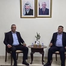 محافظ نابلس ومؤسسات وفعاليات المحافظة تكرّم قائد جهاز الارتباط العسكري اللواء ناصر البوريني