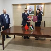 توقيع اتفاقية مشروع "مبنى الصداقة والتنمية الصيني-الفلسطيني"