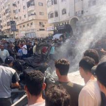 5 إصابات إحداها خطيرة لطفلة في قصف الاحتلال على قطاع غزة