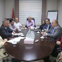  أبو حرب ومرار يبحثان تعزيز التعاون بين الإحصاء والهيئة الوطنية للتعليم والتدريب المهني والتقني