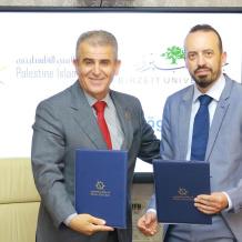 البنك الإسلامي الفلسطيني وجامعة بيرزيت يوقعان مذكرة تفاهم لتدريب الطلاب وتهيئتهم لسوق العمل