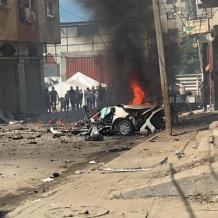 شهيد ومصابون جراء قصف الاحتلال مركبة في حي التفاح شرق مدينة غزة