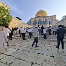 عشرات المستوطنين يقتحمون المسجد الأقصى
