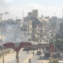 شهيدان ومصابون في غارة للاحتلال استهدفت مركبة وسط قطاع غزة