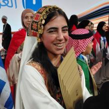  تحدي القراءة العربي 2026 - الطالبة الفلسطينية غزل تيم تحصد المركز الثاني