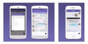 تحديث جديد لتطبيق "فايبر" يوفر 3 مميزات
