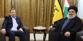 نصر الله يستقبل العاروري 
