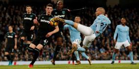 سيلفا يقود مانشستر سيتي لعبور فخ وستهام