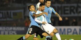 الأرجنتين تتعادل اما الأوروغواي من دون أهداف