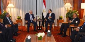 السيسي: التدخل بالمصالحة جاء لمنع اشتعال الاوضاع في غزة 