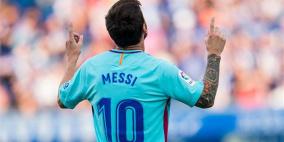 ميسي ينقذ برشلونة بعد إضاعة الجزاء