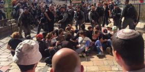 القدس: قوات الاحتلال تقمع متضامنين وتعتقل مقدسيين
