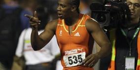 بليك يهزم بولت ويتأهل لسباق 200 متر في لندن