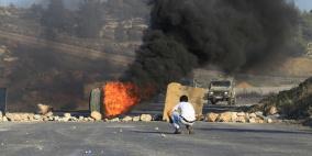 مواجهات عوفر هذا اليوم تضامننا مع الاسرى 28/6/2012