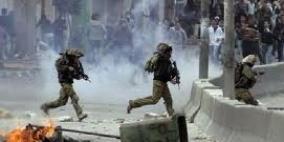 مواجهات بين شبان وجنود الاحتلال عقب إغلاق حاجز قلنديا