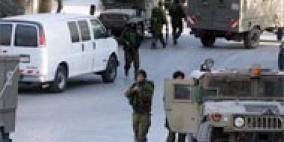 قوات الاحتلال تحطم الية تابعة لقوات الامن الوطني في بيت لحم