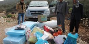 محافظة سلفيت تقدم مساعدات اغاثية للمواطن بلاسمة