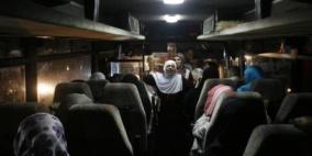 أهالي اسري قطاع غزة يتوجهون لزيارة أبنائهم اليوم في سجن ريمون