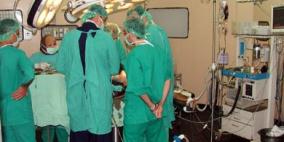 لأول مرة بغزة زرع حلقات لمريض يعاني من قرنية مخروطية