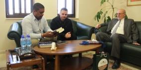 زيارة سفير فنزويلا لجامعة بيرزيت