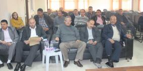 محافظة سلفيت تبحث المعيقات التي تواجه قطاع النقل والمواصلات