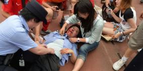 ديفيد بيكهام يتسبب بمذبحة دموية في الصين