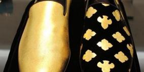 حذاء من الذهب بسعر 5 آلاف دولار ويتوافر في 5 محلات حول العالم