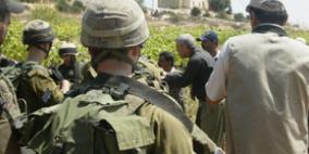 قوات الاحتلال تمنع مواطنين في يعبد من قطف زيتونهم