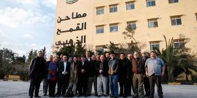 وفد أمريكي يزور شركة مطاحن القمح الذهبي