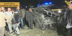 4 قتلى بينهم اثنان من حزب الله بتفجير البقاع بلبنان
