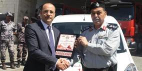 جروب بلس وكلاء (ستروين في فلسطين) تقدم مركبة وجهاز تعبئة إسطوانات الهواء للدفاع المدني