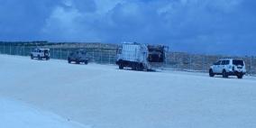 المستوطنون يقتحمون مكب نفايات المينيا تحت حماية الاحتلال