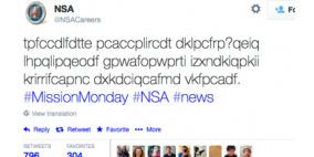 كشف سر التغريدة الغريبة لوكالة الأمن الأميركية!