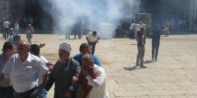 القدس: إصابات واعتقال 16 شابا على الأقل في مواجهات مع الاحتلال