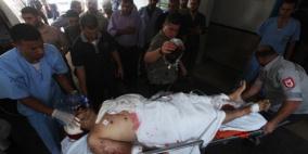 16 إصابة في تواصل القصف على القطاع خلال الساعة الأخيرة