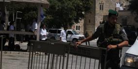 دعوات لمواجهة قرار اغلاق المسجد الابراهيمي نهاية الاسبوع