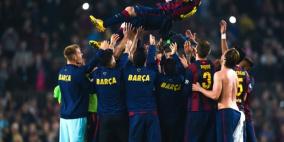 بالفيديو | تكريم برشلونة للأسطورة ميسي