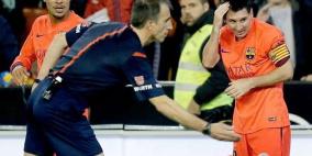 من اعتدى على ميسي؟